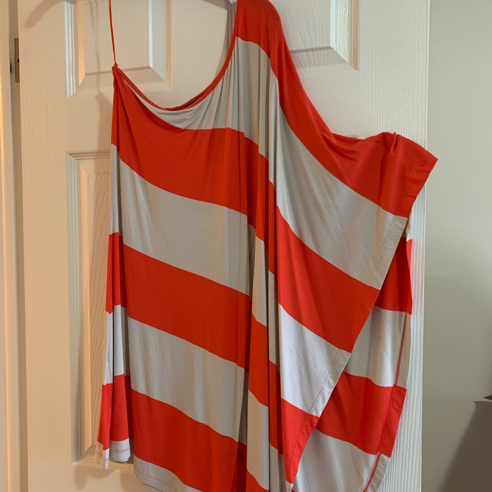 Express one shoulder maxi dress